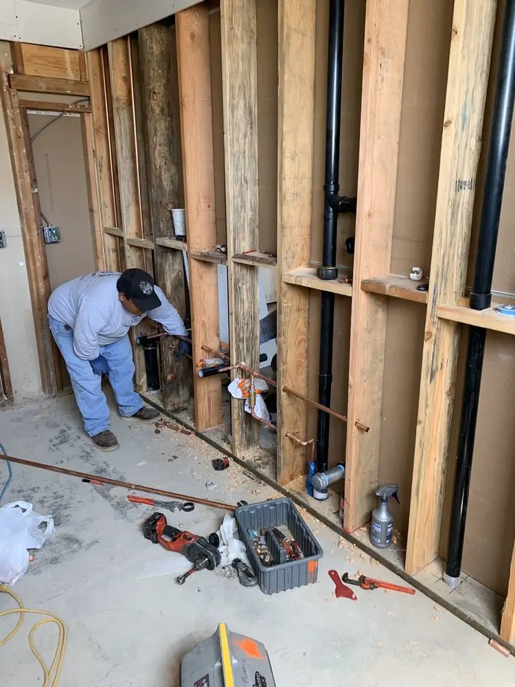 Commercial rough-in plumbing for Gas Line Repair in Holly View Forest-Highland Park